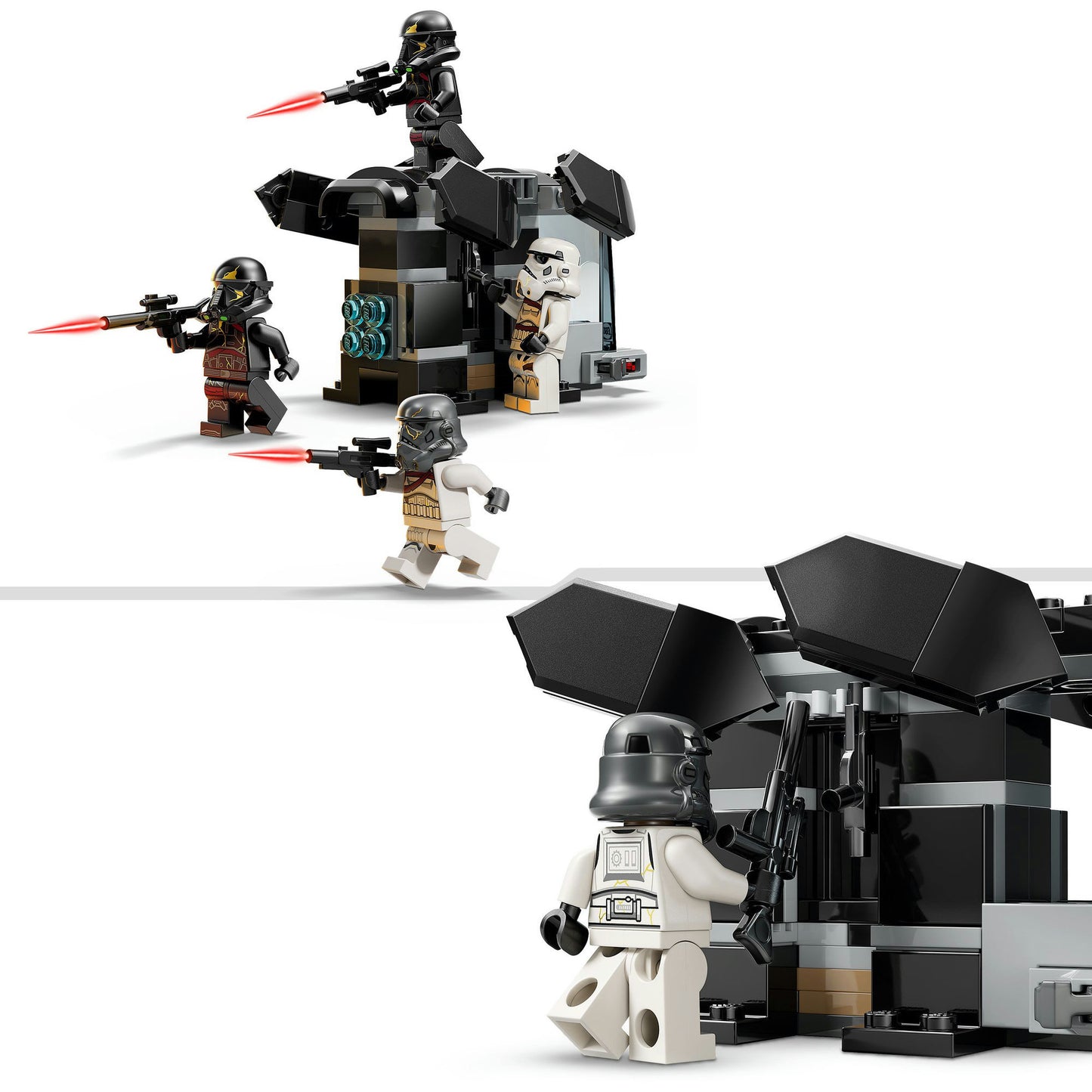 Lego star wars death trooper en night trooper battle pack set - 75412