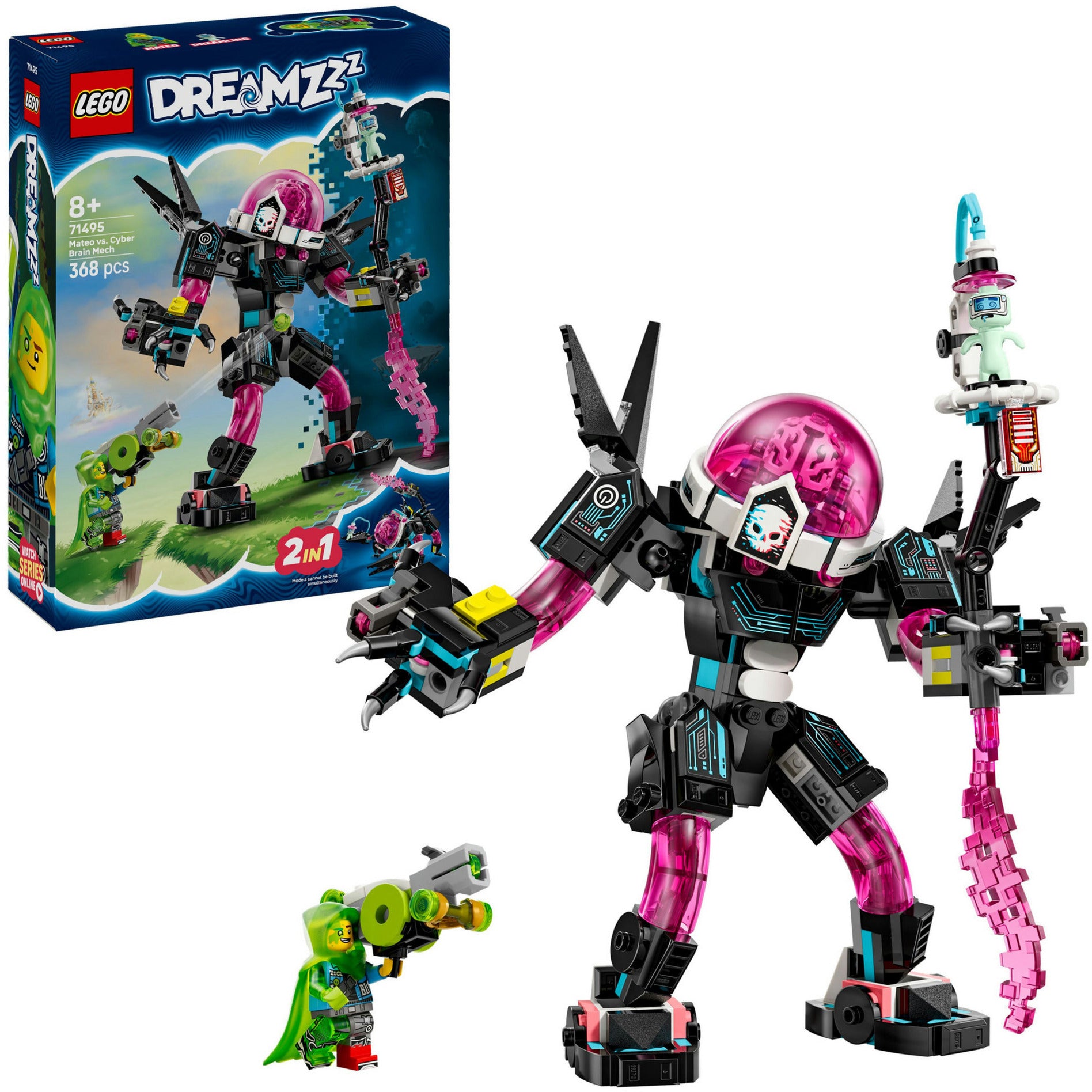 Lego ® dreamzzz™ mateo vs. cyberbreinmecha speelset - 71495