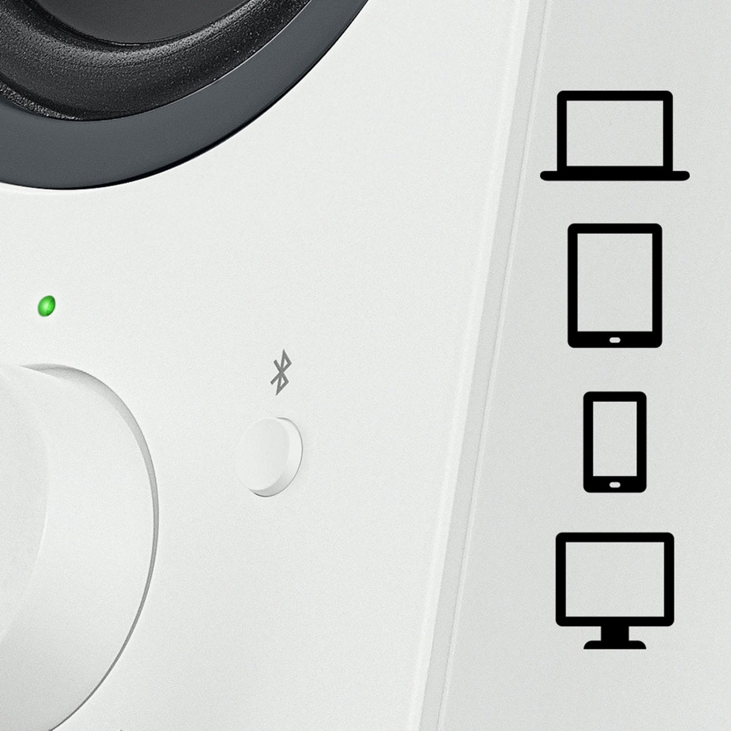 Logitech z207 pc-luidspreker (wit)