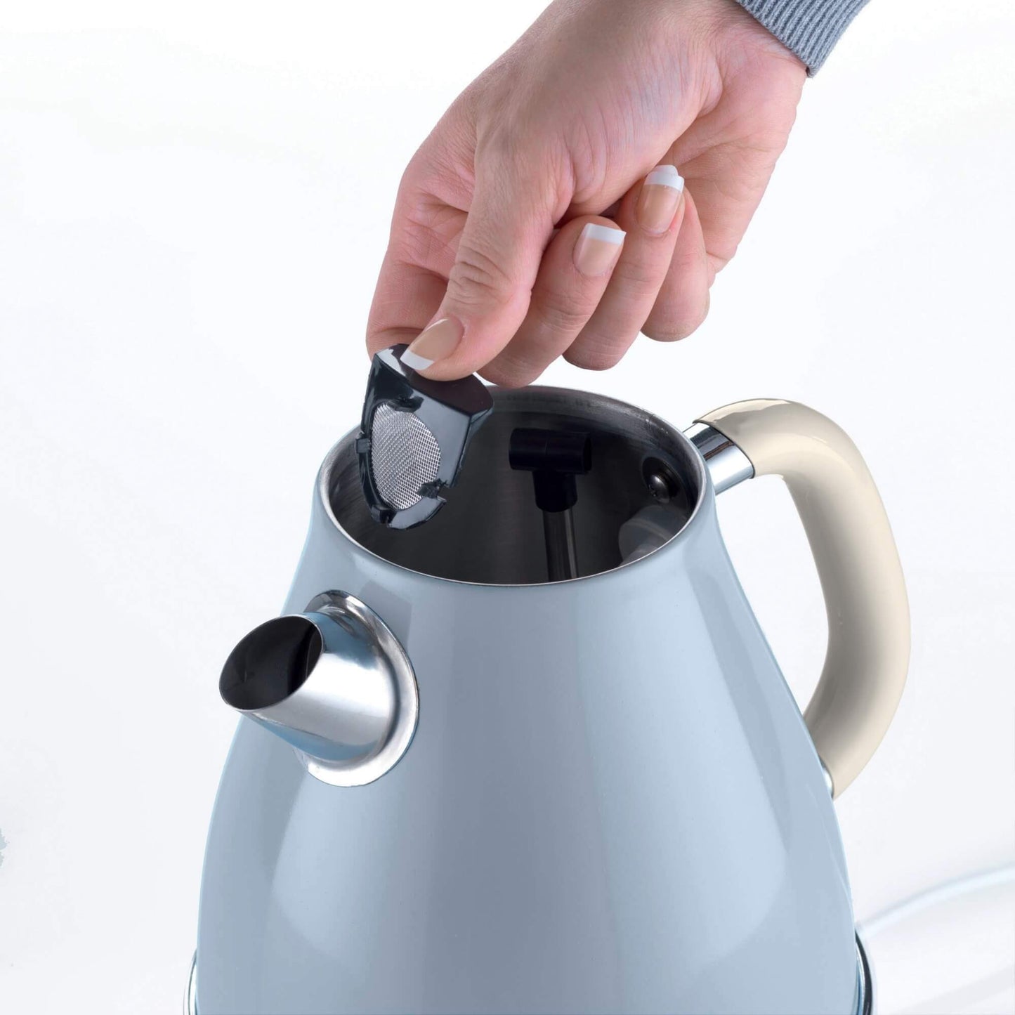 Ariete vintage waterkoker 2869 05 (lichtblauw, 1.7 liter)