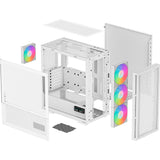 Deepcool ch560 digital midi tower behuizing (wit | 1x usb-a | 1x usb-c | rgb | tempered glass) - afbeelding 13