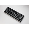 Ducky one 3 classic mini rgb mechanisch toetsenbord (zwart, us lay-out (qwerty), cherry mx silent red, 60%, rgb led, double-shot pbt, hot-swappable, quack mechanics)