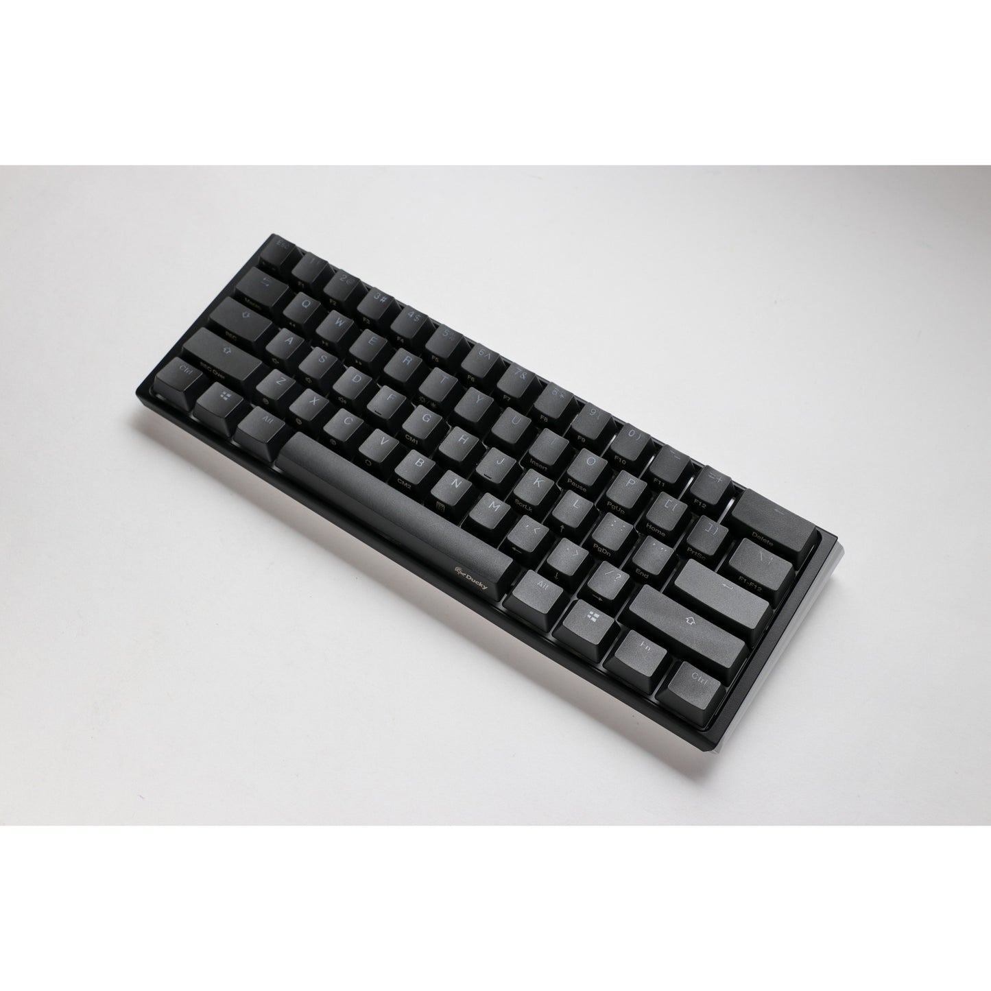 Ducky one 3 classic mini rgb mechanisch toetsenbord (zwart, us lay-out (qwerty), cherry mx silent red, 60%, rgb led, double-shot pbt, hot-swappable, quack mechanics)