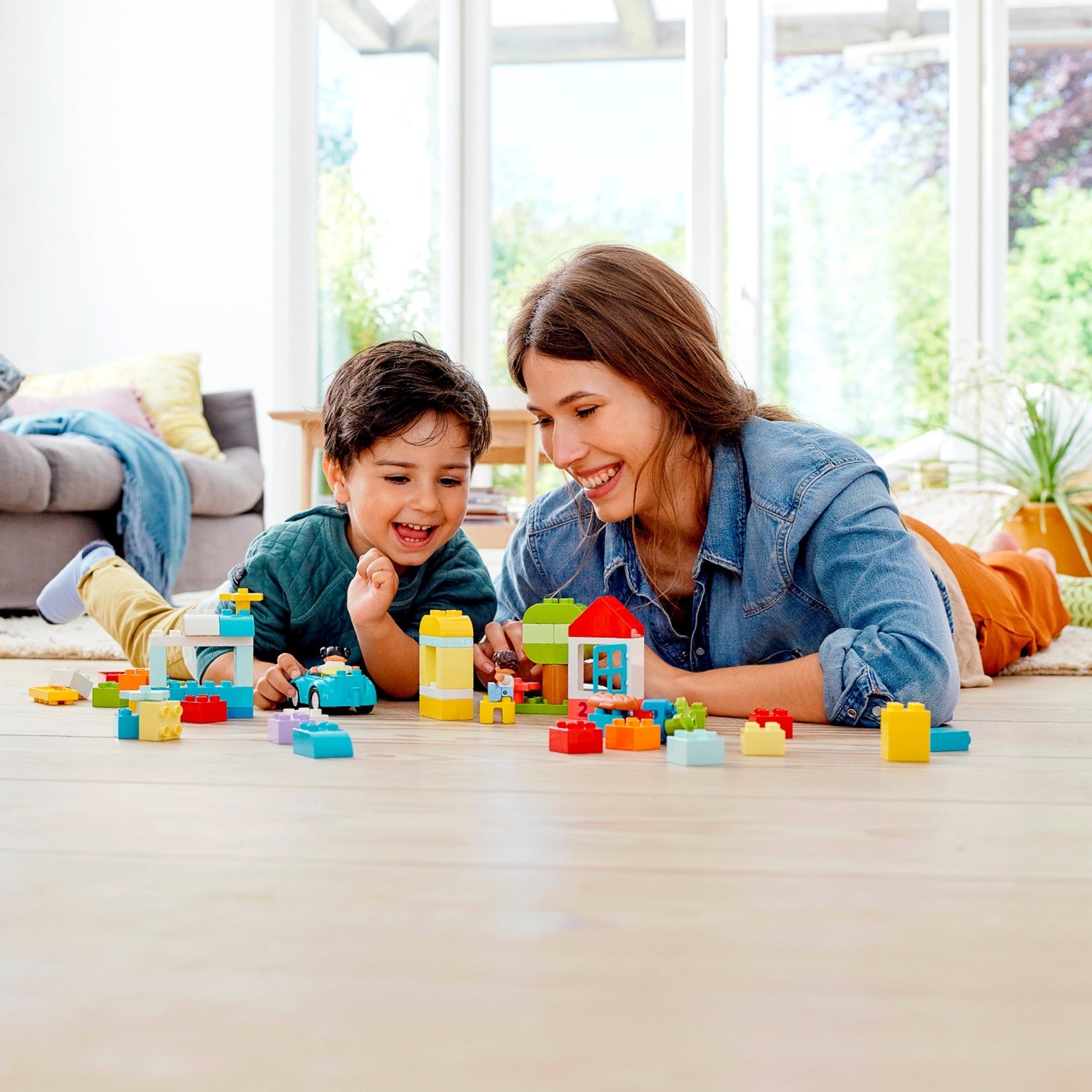 Lego duplo opbergdoos educatief speelgoed voor kinderen - 10913