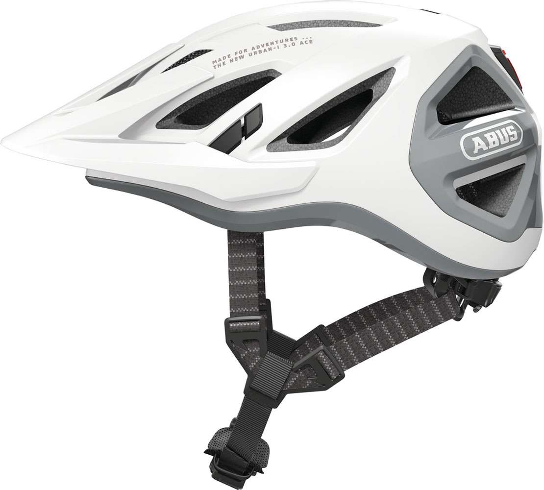 Abus helm Urban-I 3.0 ACE polar Wit L 56-61cm