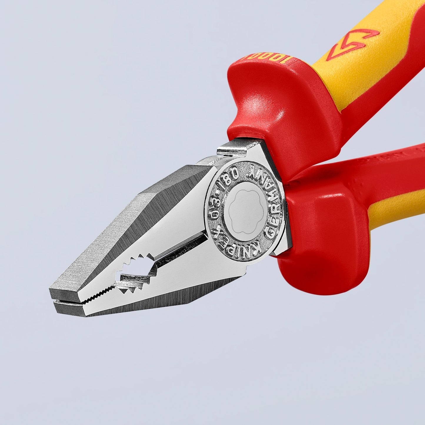 Knipex combitang 03 06 180 combinatietang (rood geel, vde-getest)