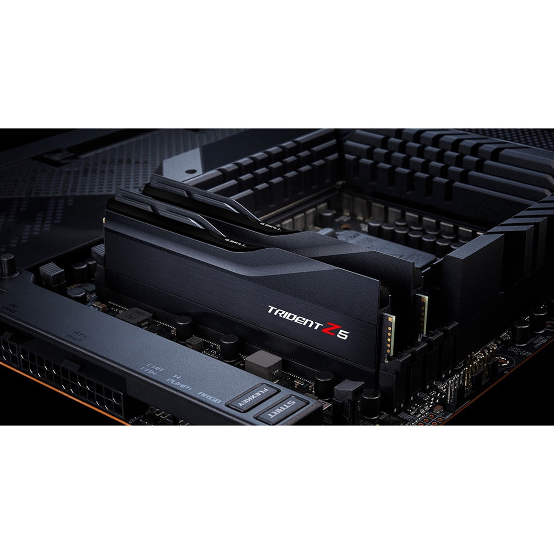 G.skill trident z5 32 gb ddr5-6400 (2x 16 gb) werkgeheugen (zwart (mat), f5-6400j3239g16gx2-tz5k, xmp 3.0)