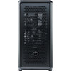 Cooler master masterframe 600 midi tower behuizing (zwart | 2x usb-a | 1x usb-c | tempered glass)