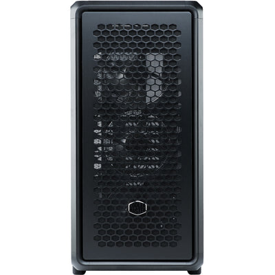 Cooler master masterframe 600 midi tower behuizing (zwart | 2x usb-a | 1x usb-c | tempered glass)