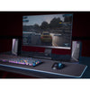 Trust gxt 609 zoxa rgb-verlichte speakerset pc-luidspreker (zwart, rgb led)
