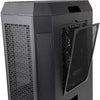 Thermaltake the tower 600 midi tower behuizing (zwart | 4x usb-a | 1x usb-c | tempered glass)