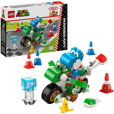 Lego super mario - mario kart - yoshi-crosser constructiespeelgoed (72031)