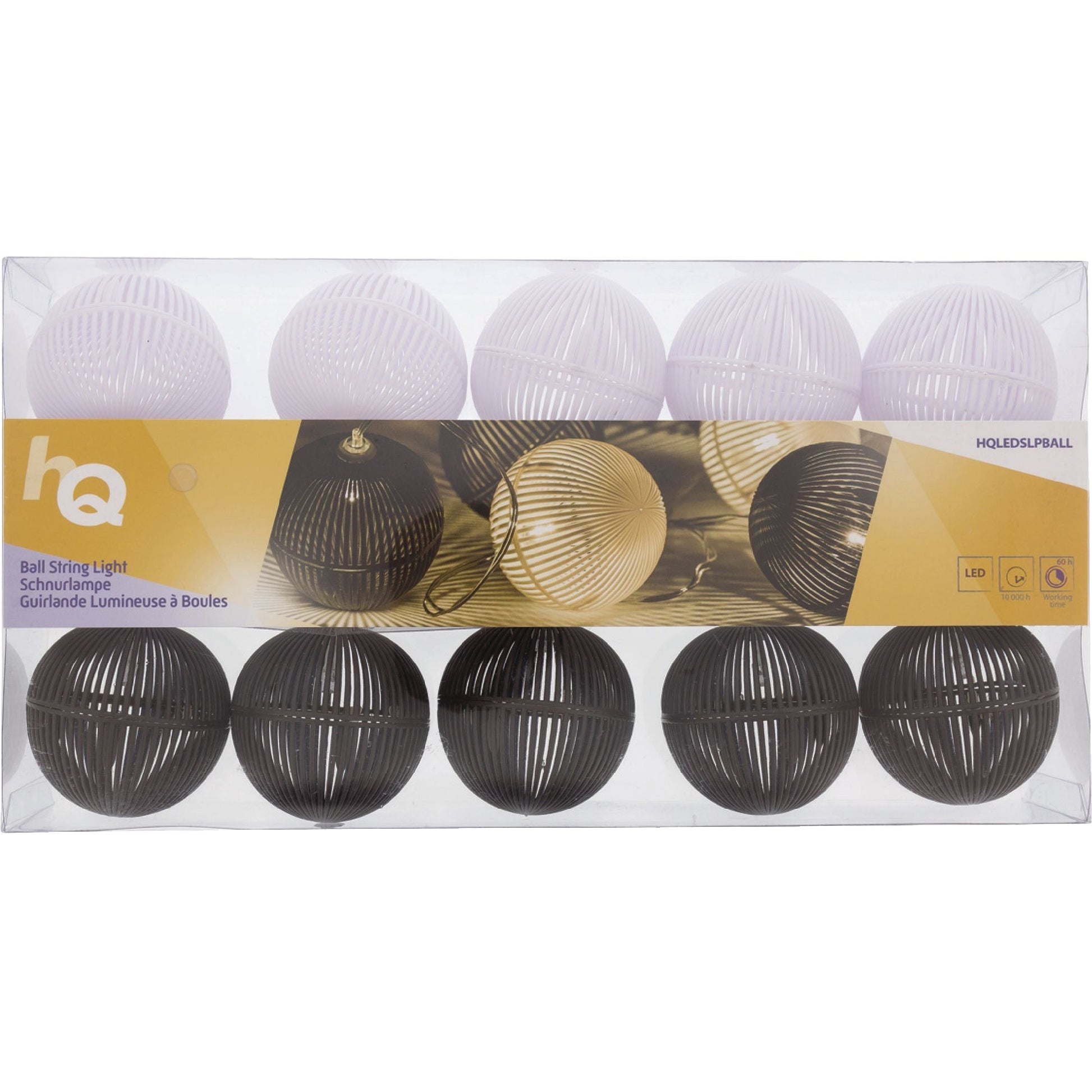 Lichtslinger bal 10 led sfeerverlichting