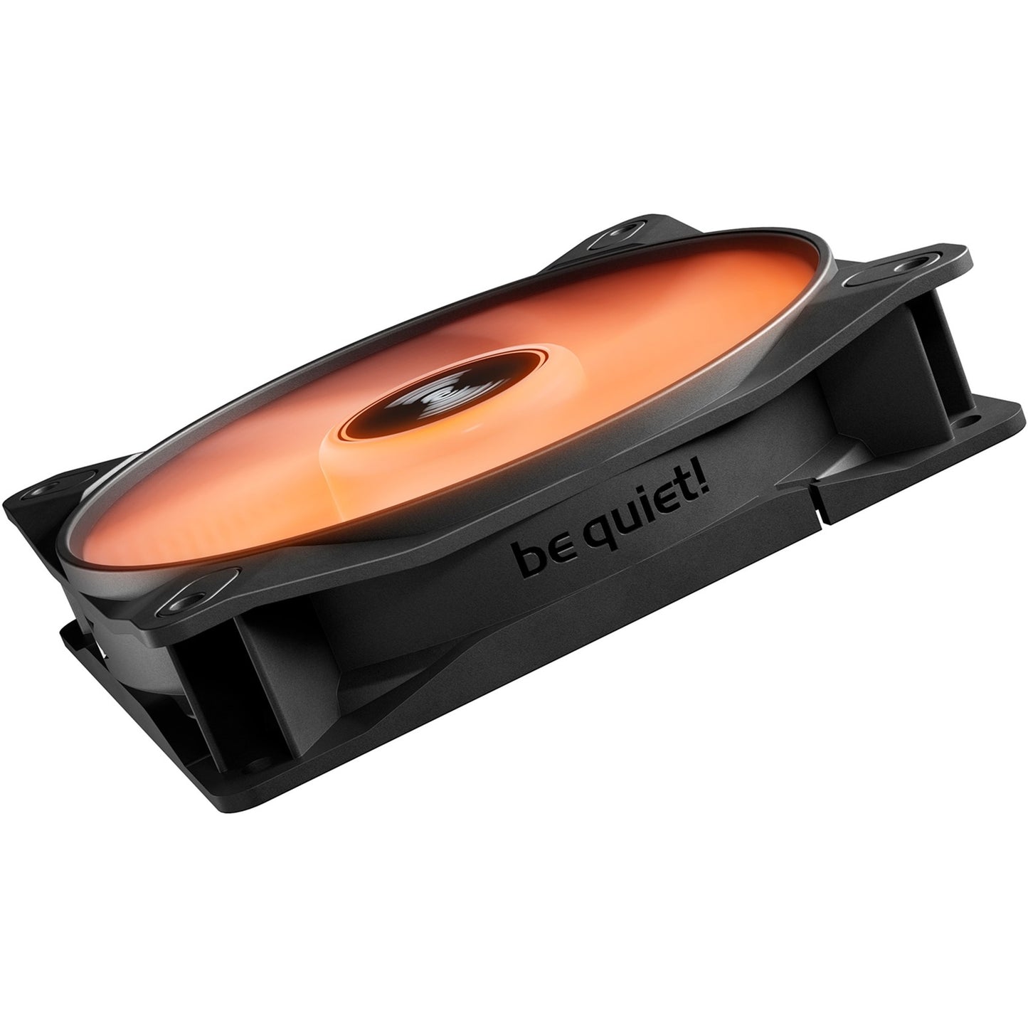 Be quiet! light wings lx pwm rgb case fan (zwart, 120 x 120 x 25 mm)