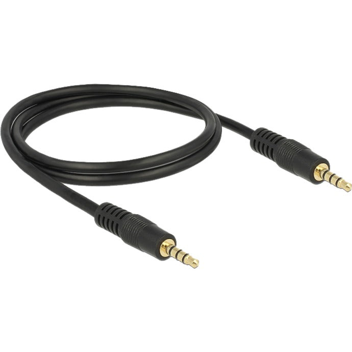 Delock 3,5 mm kabel (zwart, 1 meter)