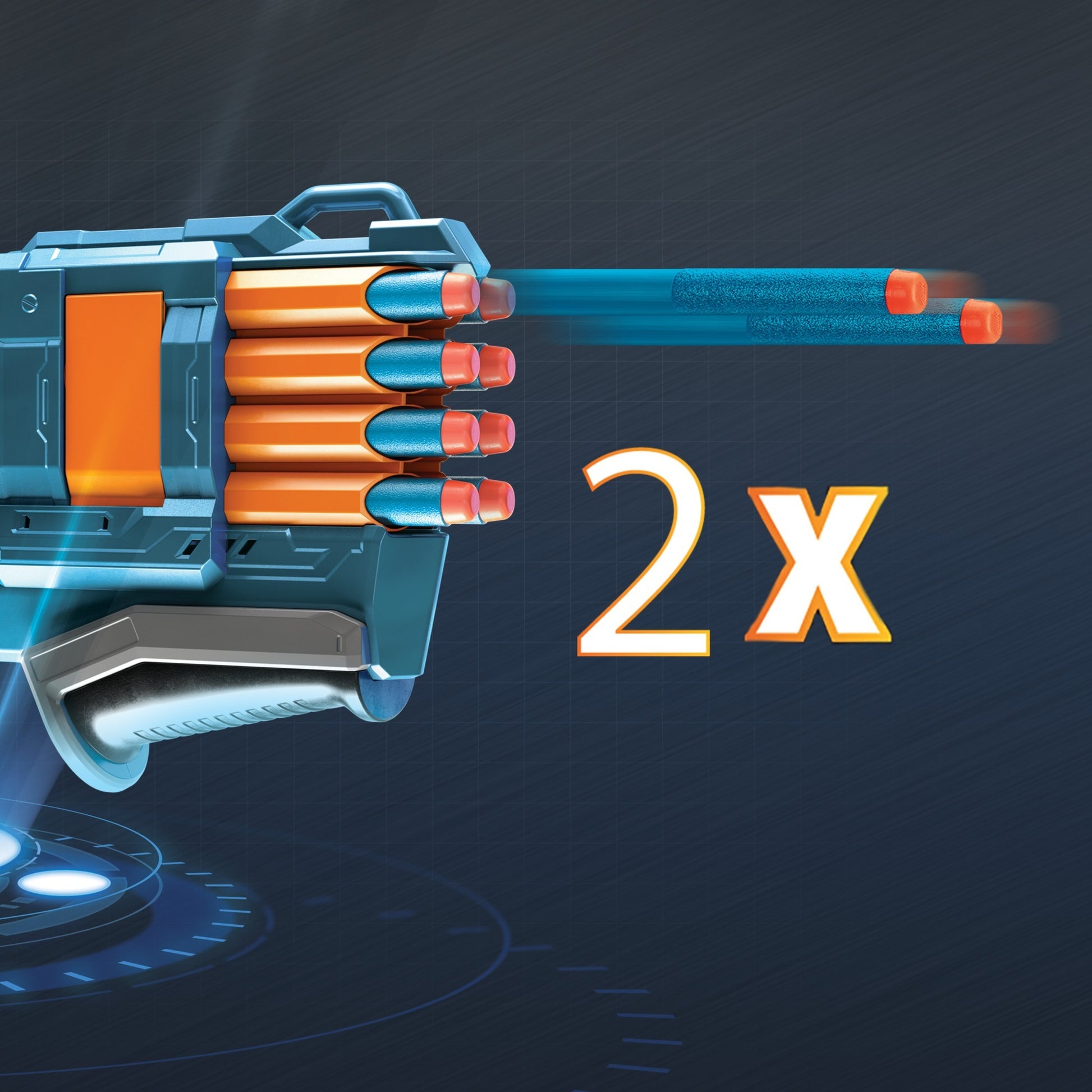 Hasbro nerf elite 2.0 warden db-8 nerf-gun