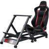 Next level racing gttrack simulator cockpit racing simulator (zwart)