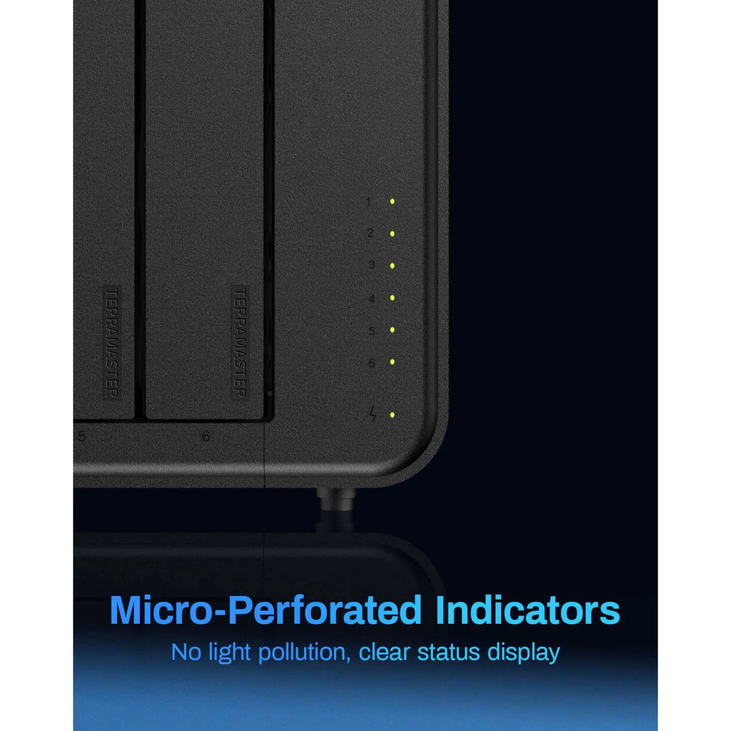 Terramaster f6-424 max nas (zwart, 2x 10gbe, usb, hdmi)