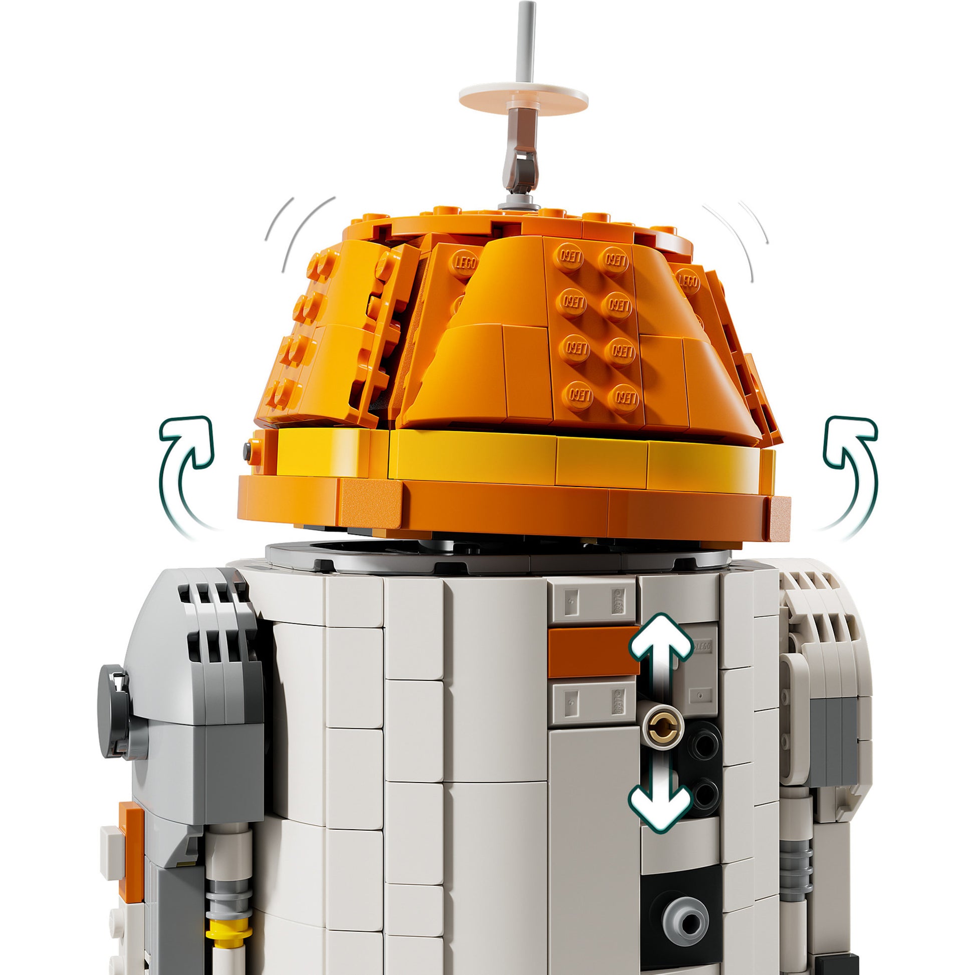 Lego ® star wars: ahsoka™ chopper (c1-10p)™ astromech droid - 75416