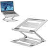 Act connectivity laptopstandaard aluminium (aluminium, opvouwbaar, traploos in hoogte verstelbaar)