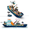 Lego city - poolonderzoeksschip constructiespeelgoed (60368)