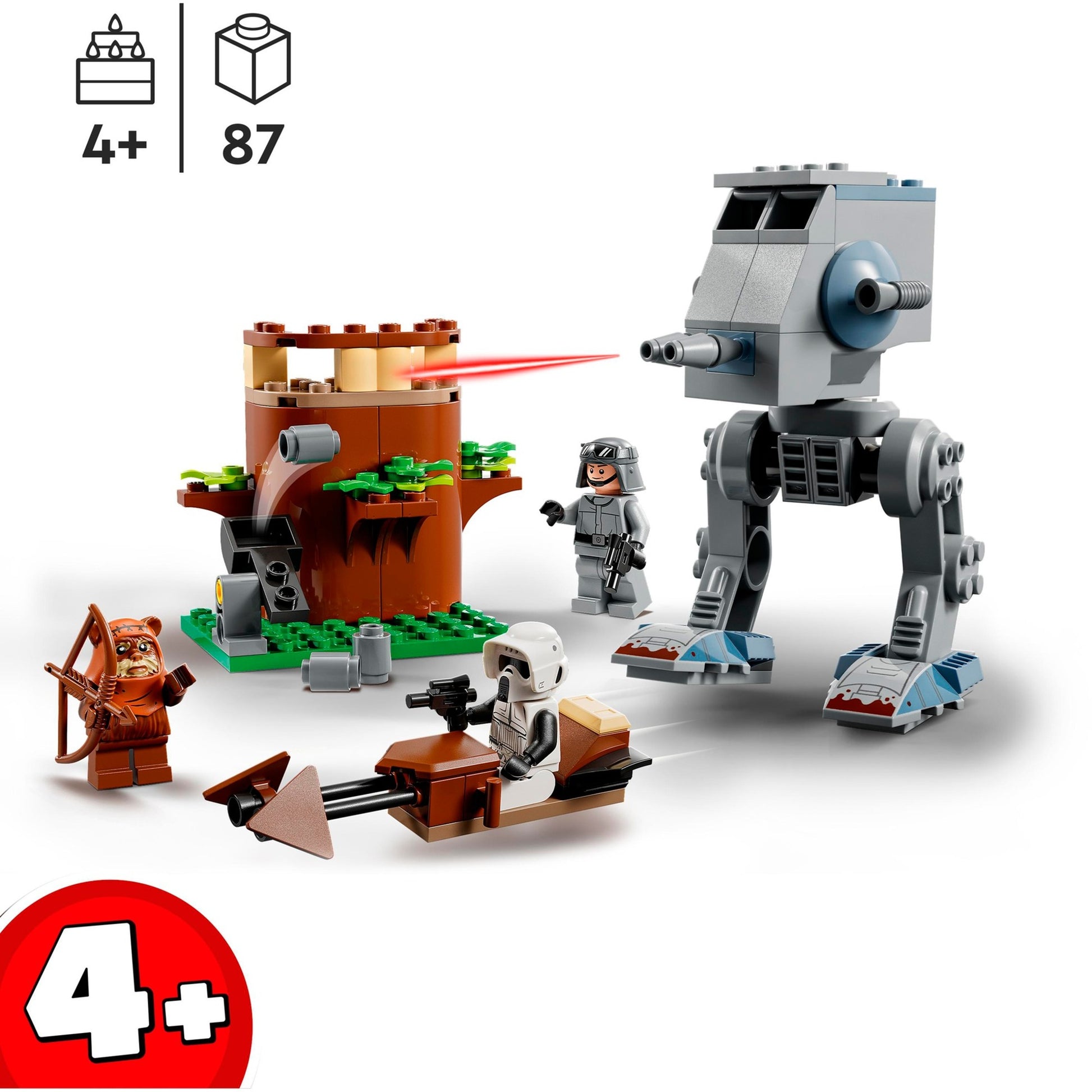 Lego star wars - at-st constructiespeelgoed (75332)