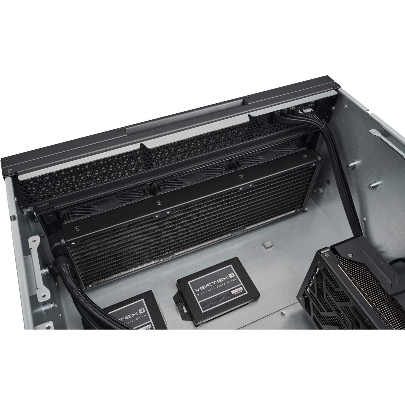 Silverstone rm52 server behuizing (zwart | 2x usb-a | 1x usb-c)
