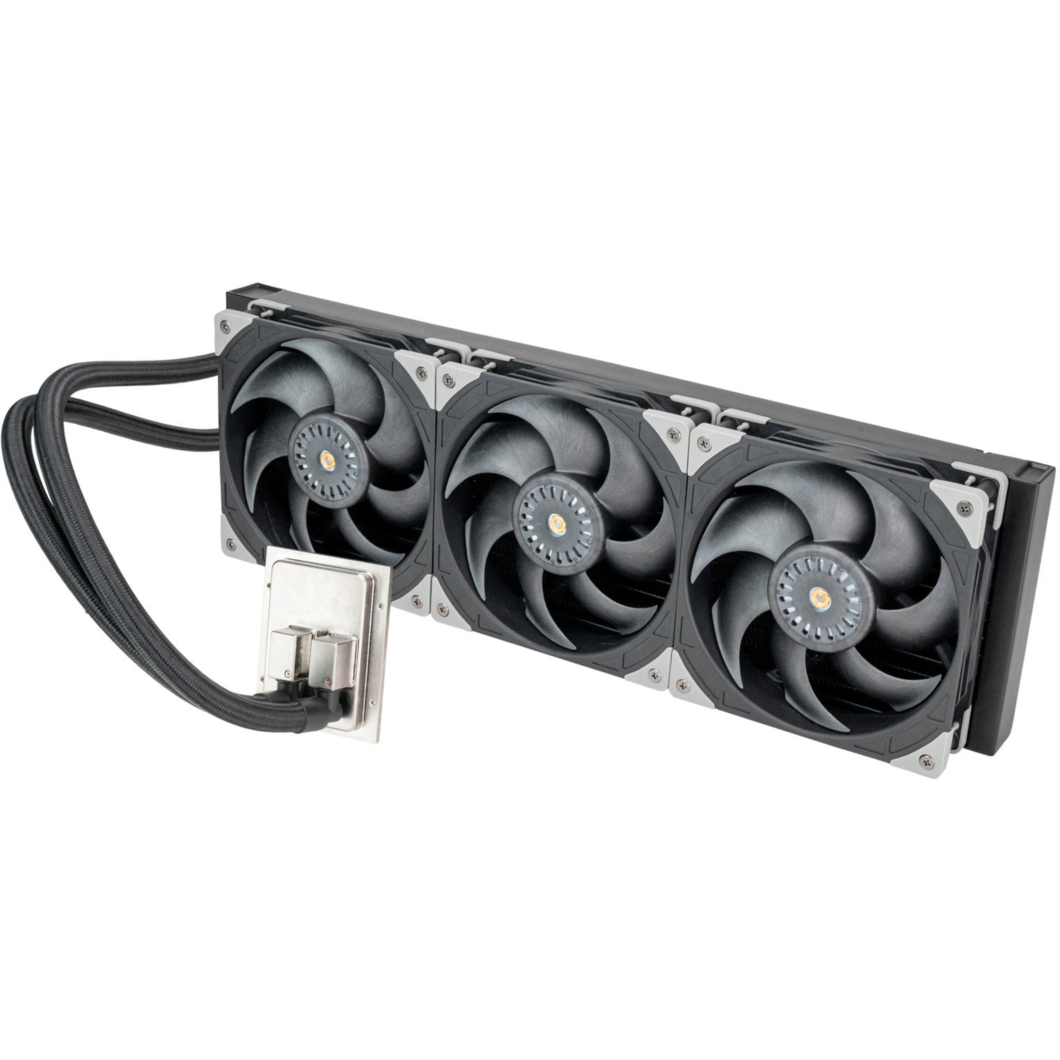 Silverstone xe420 waterkoeling (zwart zilver)
