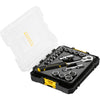 Stanley fatmax tstak doppenset 3 8 fmmt98102-0 dopsleutel (zwart geel, 18 delig)