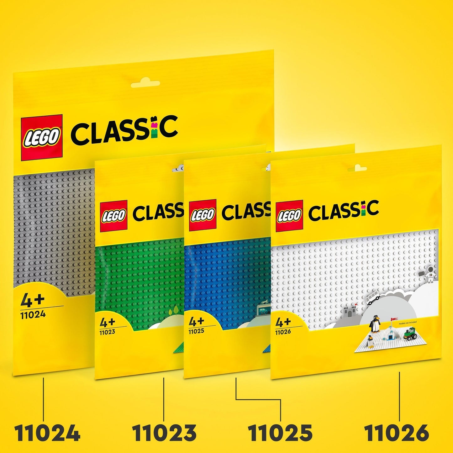 Lego classic 11025 blauwe bouwplaat