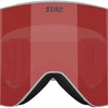 Bliz flow brown w red multi - ski goggle