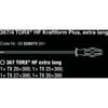 Wera 367 4 torx® hf kraftform plus schroevendraaierset met vasthoudfunctie met 300 mm lange klingen (zwart groen, 4‑delig)