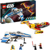 Lego star wars - new republic e-wing vs. shin hati's starfighter constructiespeelgoed (75364)