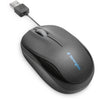 Kensington pro fit intrekbare mobiele muis (zwart, 1000dpi)
