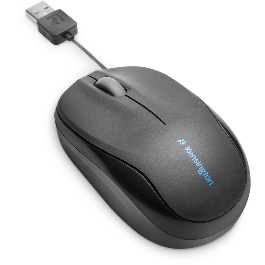 Kensington pro fit intrekbare mobiele muis (zwart, 1000dpi)