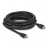 Delock high speed hdmi kabel (zwart, 7 meter, 8k 60hz, 48 gbps)