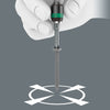 Wera bits-handhouder 813 r met rapidaptor bithouder schroevendraaier (zwart groen, 90mm)