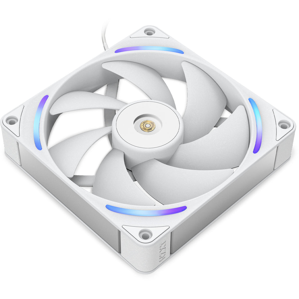 Nzxt f140x rgb case fan (wit, 140 x 140 x 30 mm, pwm)