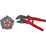 Knipex multicrimp krimptang 973302 (rood blauw) - afbeelding 1