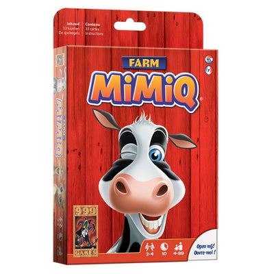 999games 999 games mimiq farm kaartspel (nederlands, 2 - 4 spelers, 10 minuten, vanaf 4 jaar)