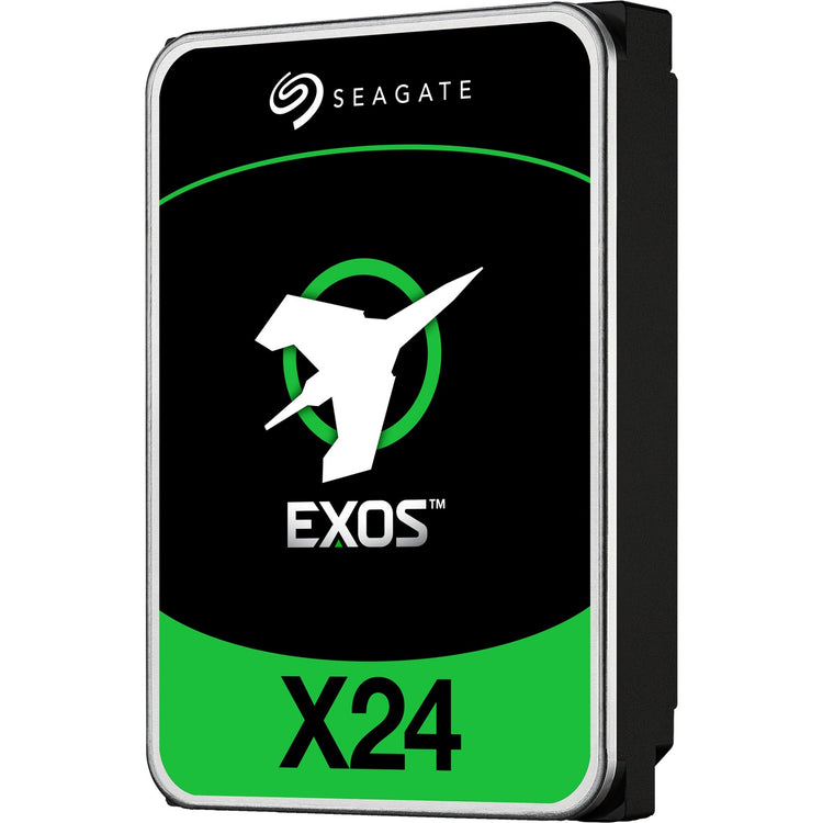 Seagate exos x24 24 tb harde schijf (st24000nm002h, sata 600, 24 7)