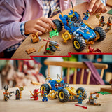 Lego ninjago - jay's transformerende auto constructiespeelgoed (71856) - afbeelding 6