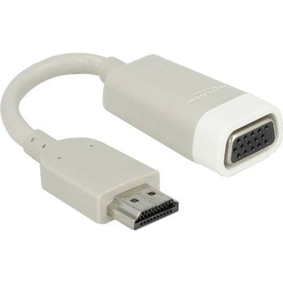 Delock hdmi a > vga adapter (grijs, 0,15 meter)