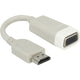 Delock hdmi a > vga adapter (grijs, 0,15 meter)