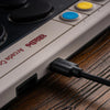 8bitdo arcade controller (grijs rood, 2.4 ghz bluetooth usb, nintendo switch 1 + 2, pc)