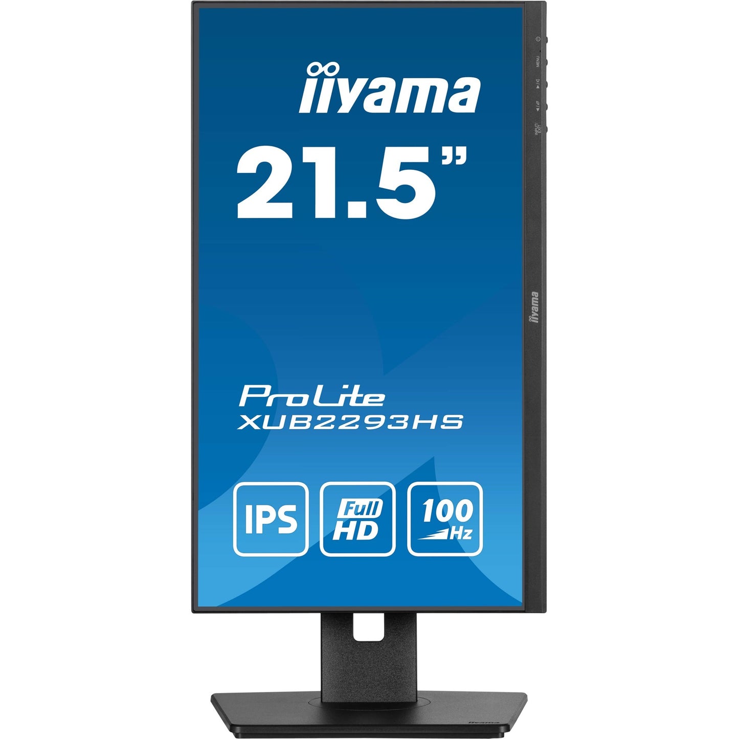 Iiyama prolite xub2293hs-b6 21.5 monitor (zwart, hdmi, displayport)