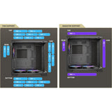 Antec c8 argb midi tower behuizing (zwart | 2x usb-a | 1x usb-c | tempered glass) - afbeelding 26