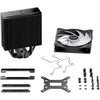 Be quiet! pure rock 3 lx rgb cpu-koeler (zwart)