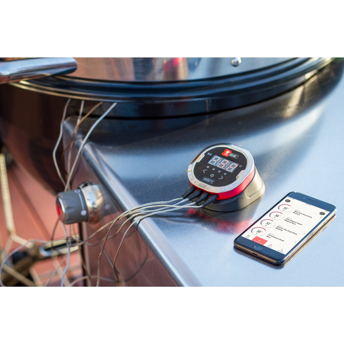 Weber igrill 2 thermometer