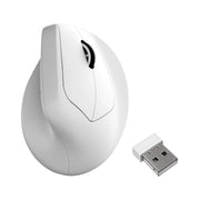 Keychron m5 wireless ergonomic mouse (wit, 100 tot 30.000 dpi, 8000hz, 2,4 ghz bluetooth usb) - afbeelding 1
